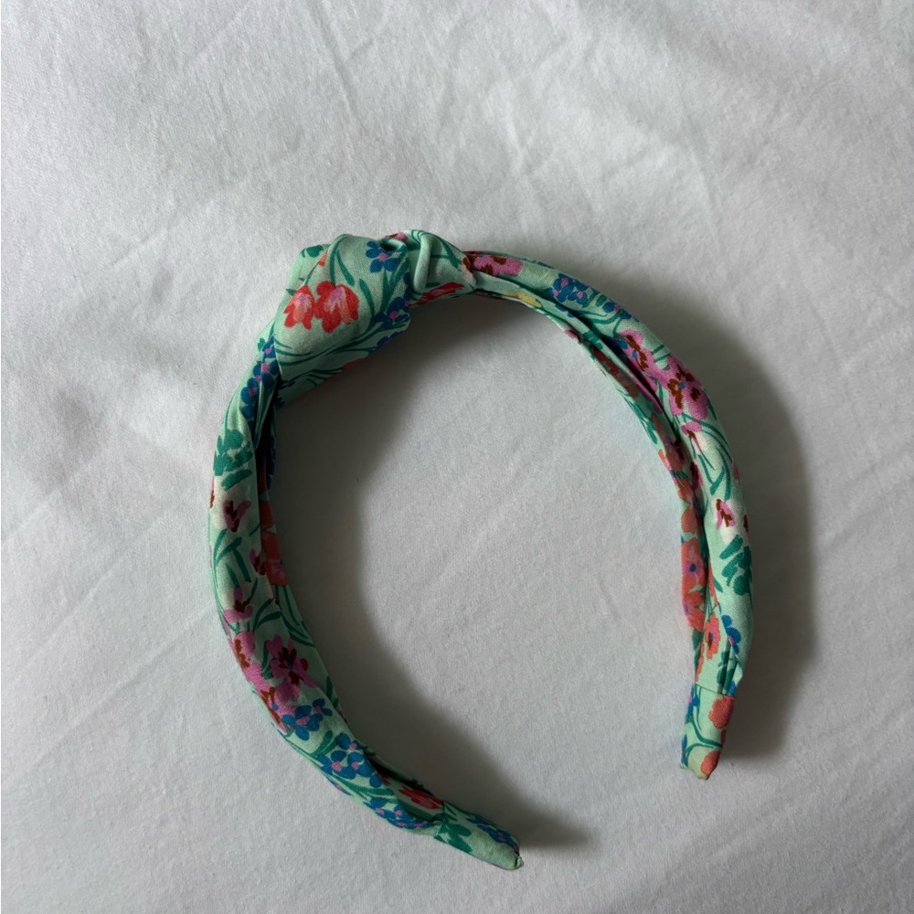 JCrew floral headband
